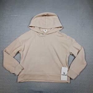 Ing Light Tan Hooded Sweatshirt